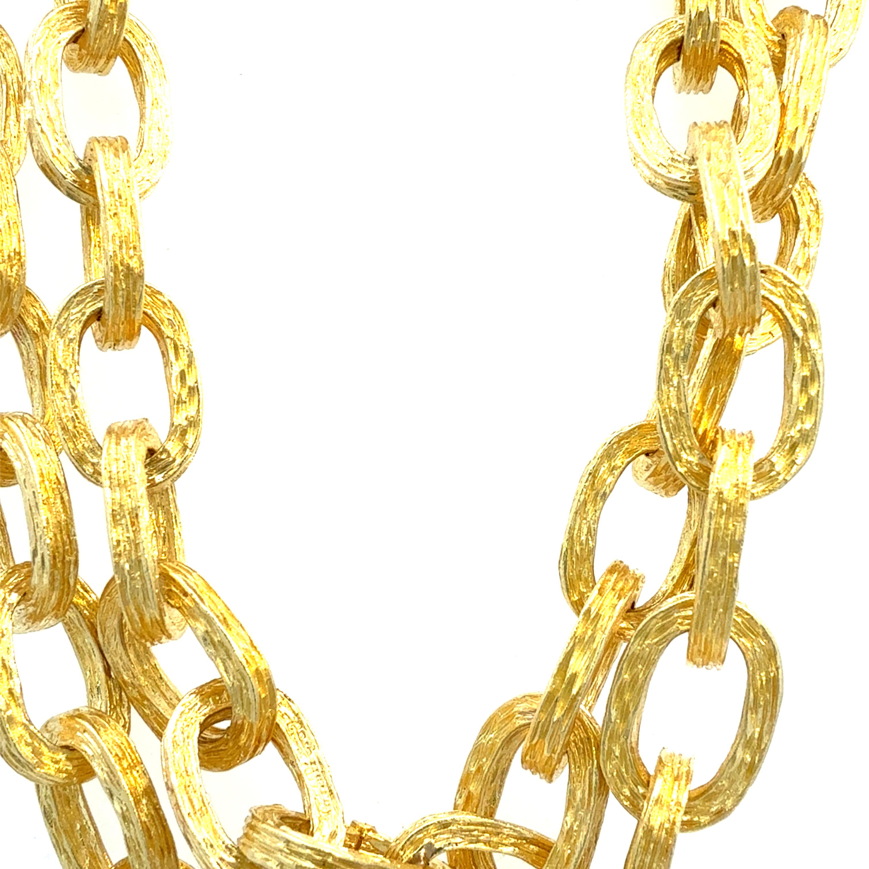 Tiffany & Co. Retro Vintage Chain Necklace For Sale 3