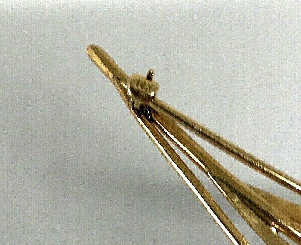 Tiffany & Co. Retro Yellow Gold Moonstone Sapphire Flower Brooch Pin 1