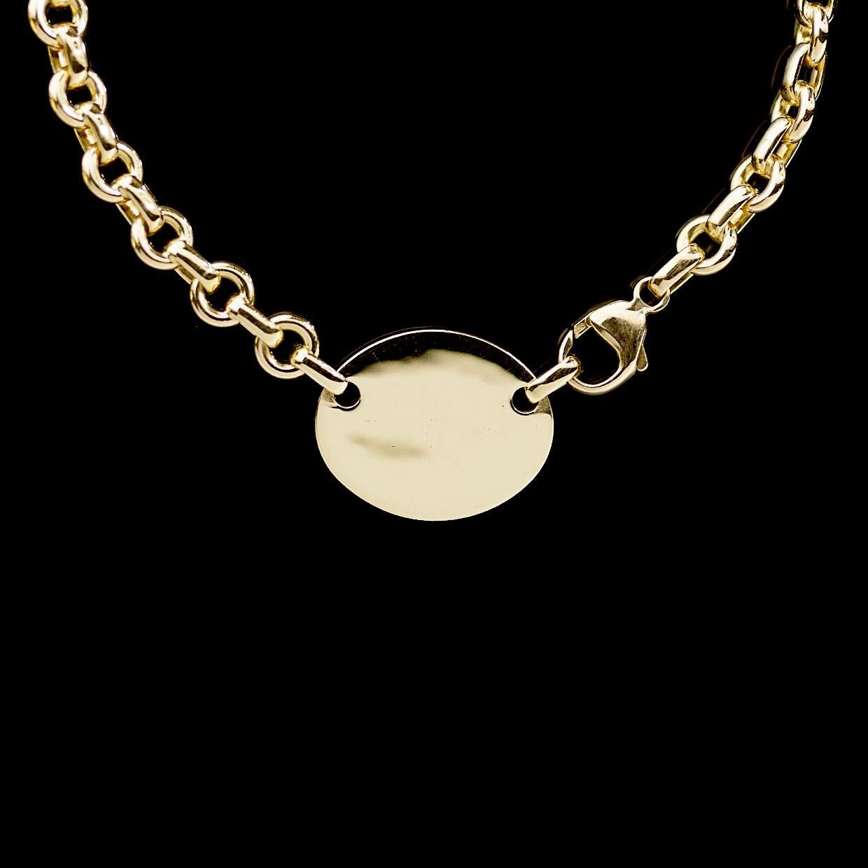 gold return to tiffany necklace