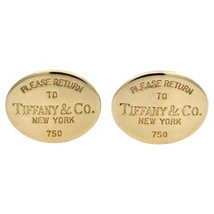Tiffany & Co. Gemelli in oro 18 carati "Return To Tiffany" con scatola