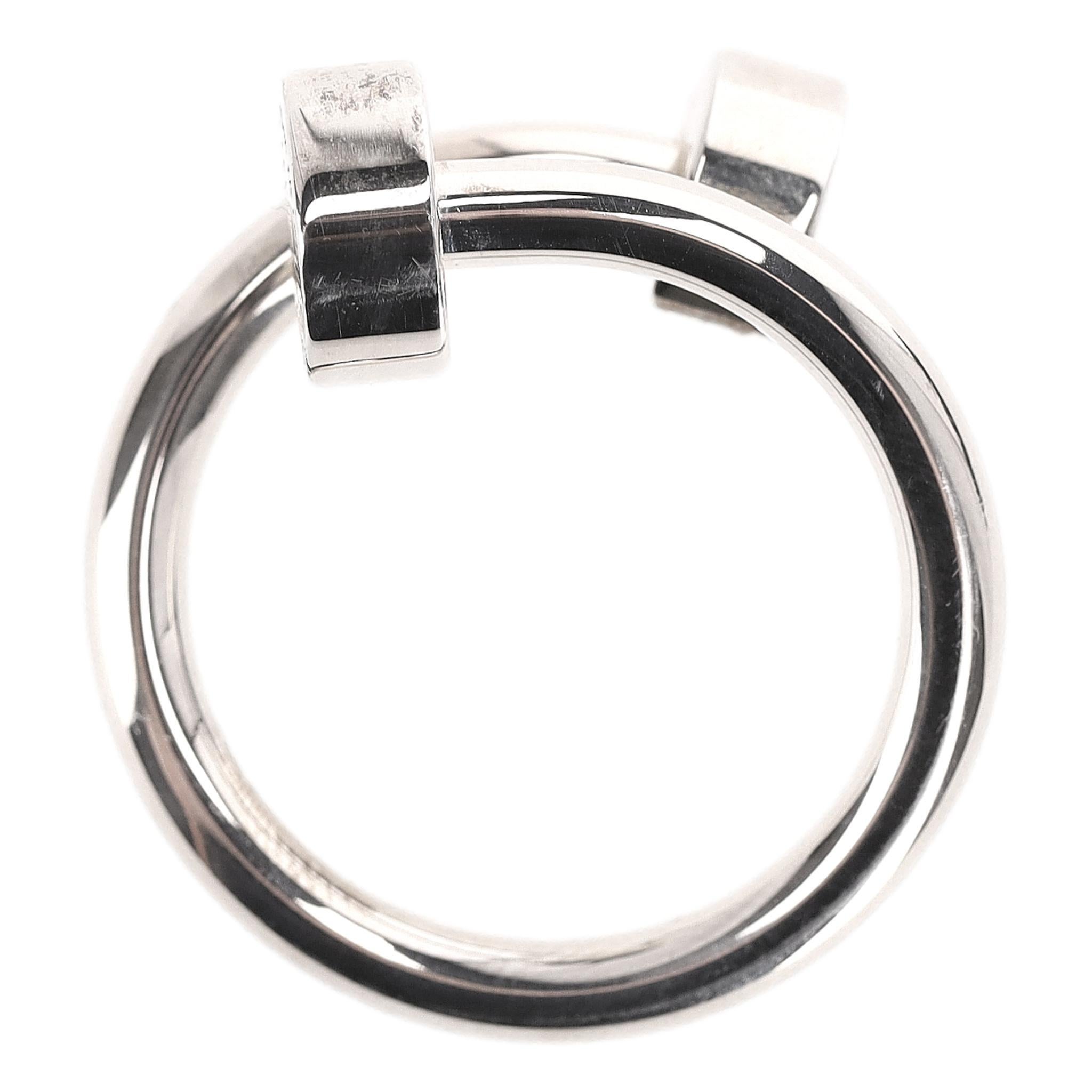 Tiffany & Co. 'Return To Tiffany' 925 Sterling Silver Keyring For Sale 1