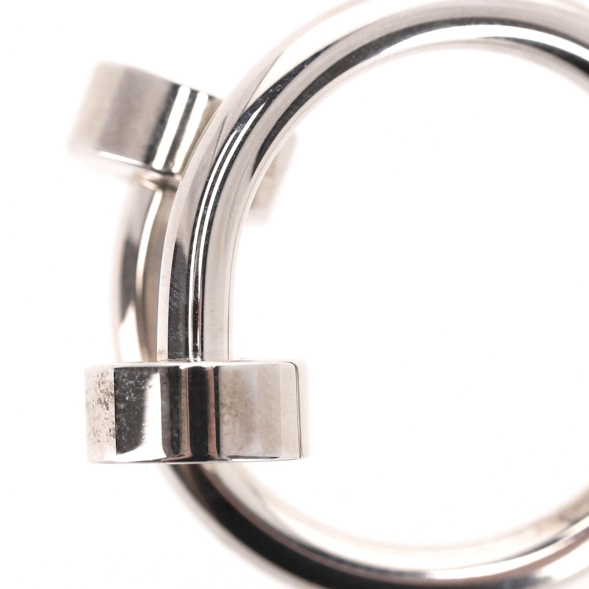 Tiffany & Co. 'Return To Tiffany' 925 Sterling Silver Keyring For Sale 4