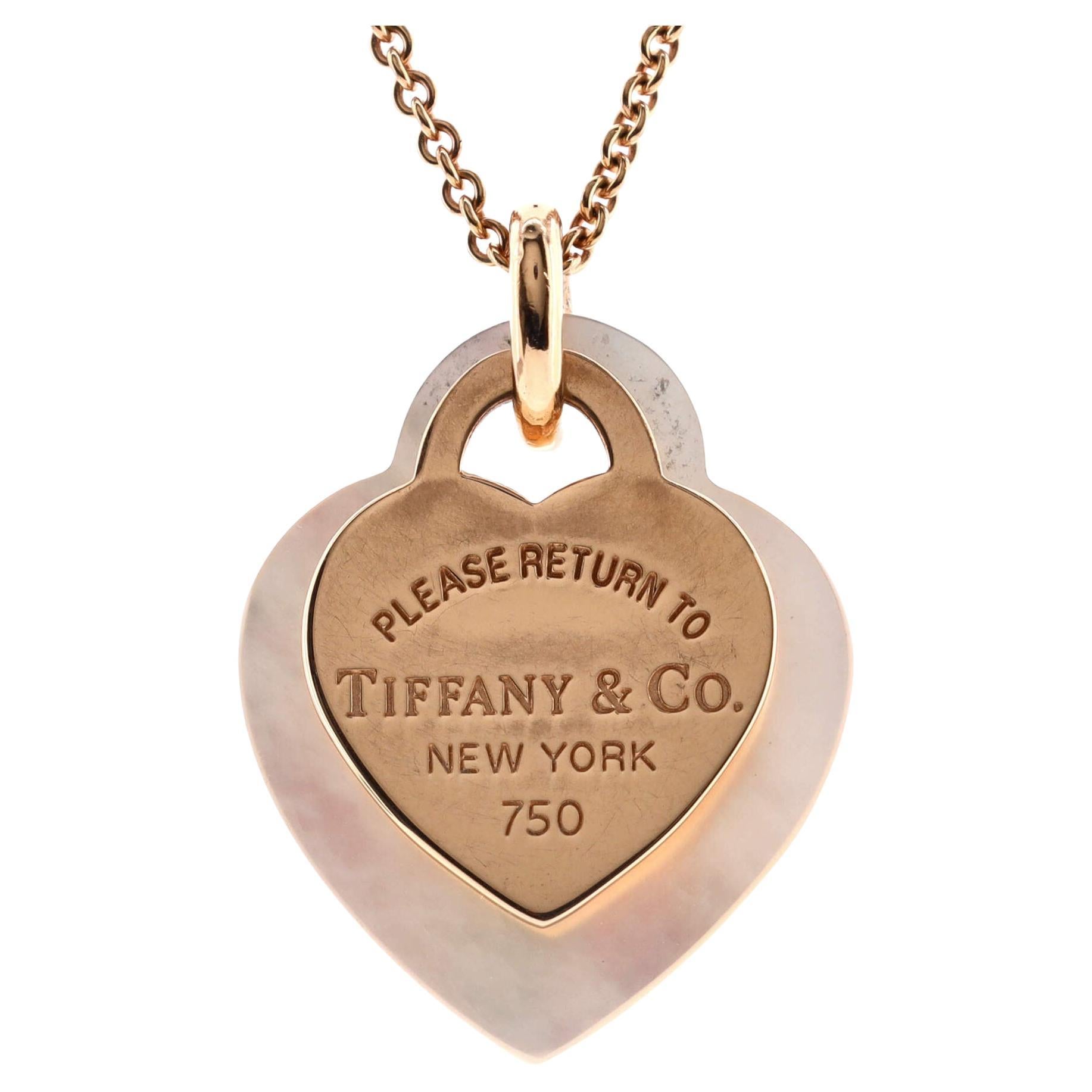 thumbnail image 2 of 14K Yellow Gold Reversible Engravable Heart Tag Charm Pendant - Medium Size, Solid Gold 2 of 6