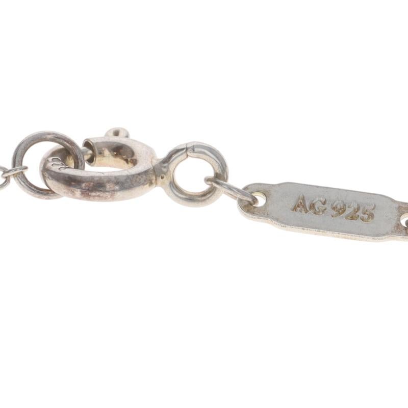 Tiffany & Co. Retourner à Collier Tiffany enamel Heart Sterling 925 Love Adjust en vente 2