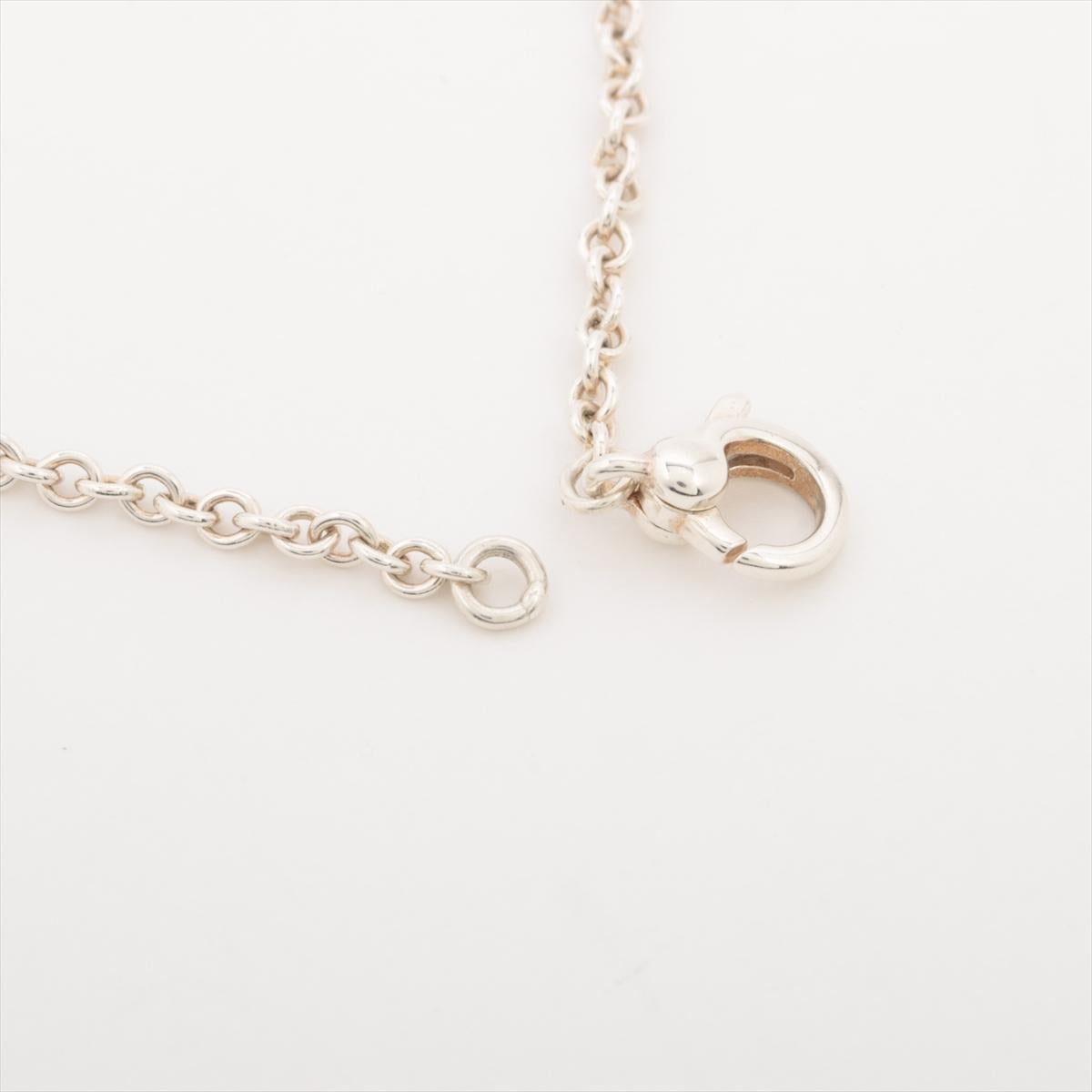 Tiffany & Co. Return to Tiffany Full Heart Bracelet Silver For Sale 1
