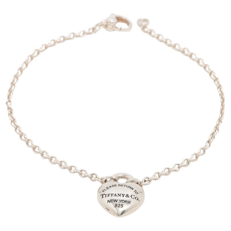 Tiffany & Co. Return to Tiffany Full Heart Bracelet Silver