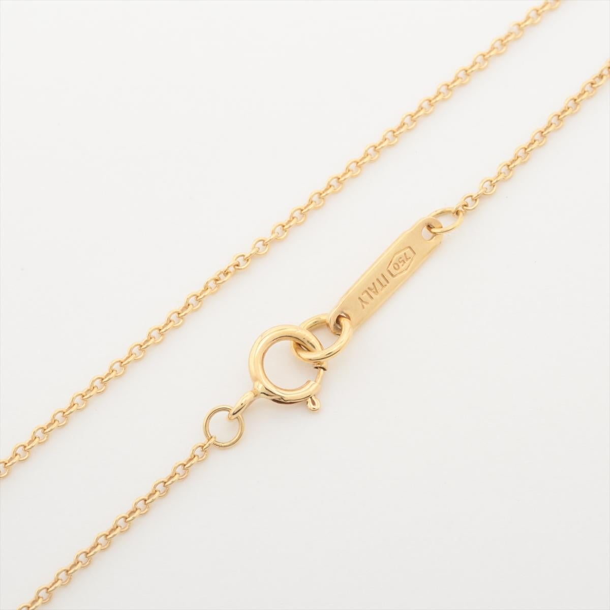 Donna Tiffany & Co. Ritorno alla collana Tiffany Heart Lock Oro