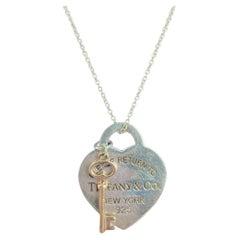 Antique Tiffany & Co. Return To Tiffany Heart Pendant Necklace