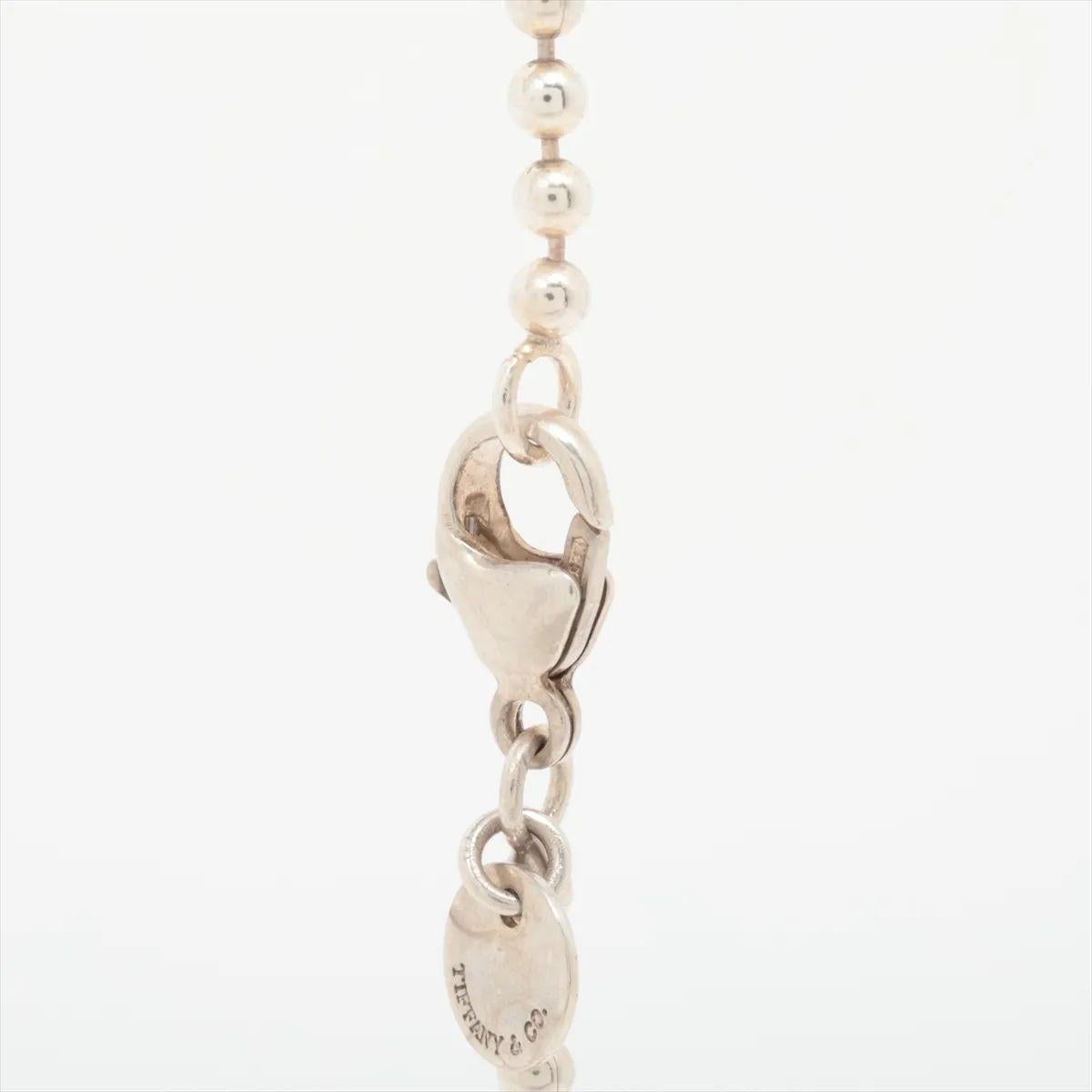 Tiffany & Co. Zurück zu Tiffany Herz Tag Perlenkette lange Halsketten Damen im Angebot