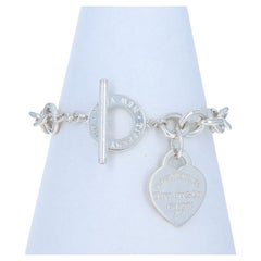 Tiffany & Co. Ritorna a Bracciale Cuore Tiffany 7" Sterling 925 Love