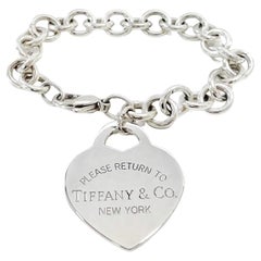 Tiffany & Co. Return to Tiffany Heart Tag Bracelet in Sterling Silver, Circa 201