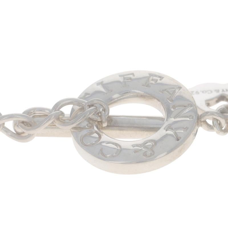 Tiffany & Co. Rückkehr zu Tiffany Herz Tag Toggle Halskette 16