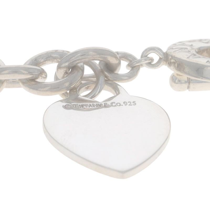 Tiffany & Co. Rückkehr zu Tiffany Herz Tag Toggle Halskette 16