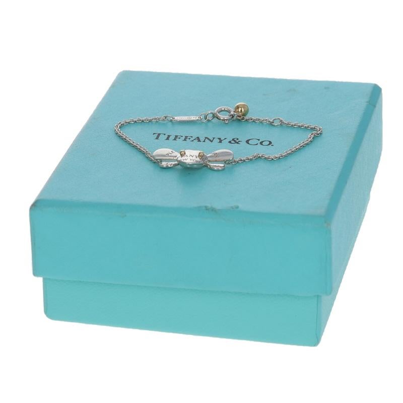 Tiffany & Co. Return to Tiffany Love Bug Bee Bracelet 5 3/4