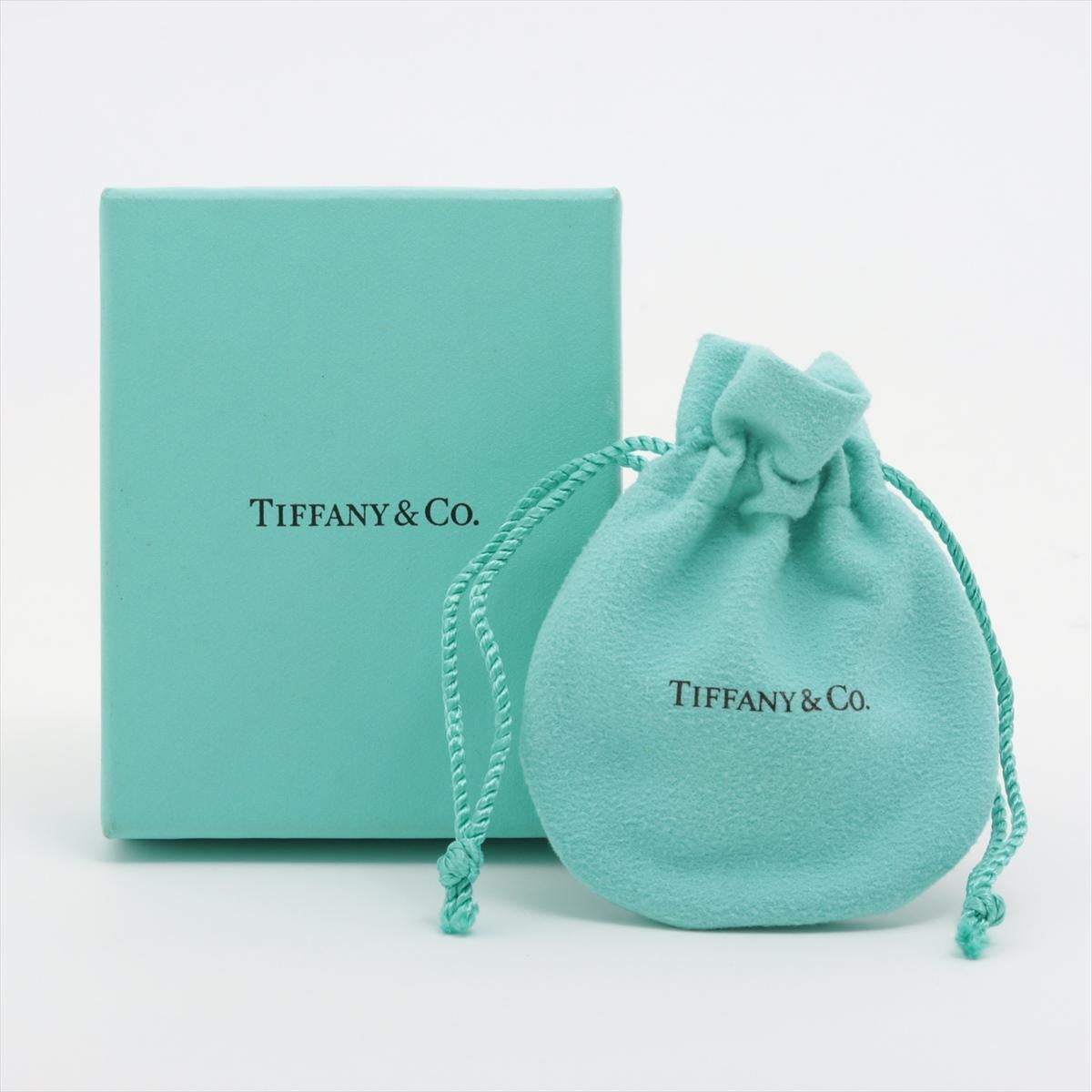 Donna Tiffany & Co. Return To Tiffany Mini Double Heart Tag Collana Blu