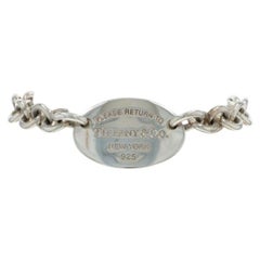 Tiffany & Co. Return to Tiffany Oval Tag Bracelet 7 1/4" - Sterling 925