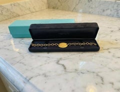 Tiffany & Co. Return to Tiffany Oval Tag Bracelet in 18K Yellow Gold 750