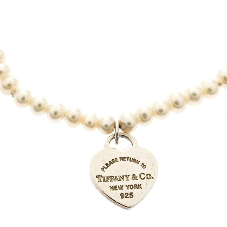 Return to tiffany pearl bracelet Clearance