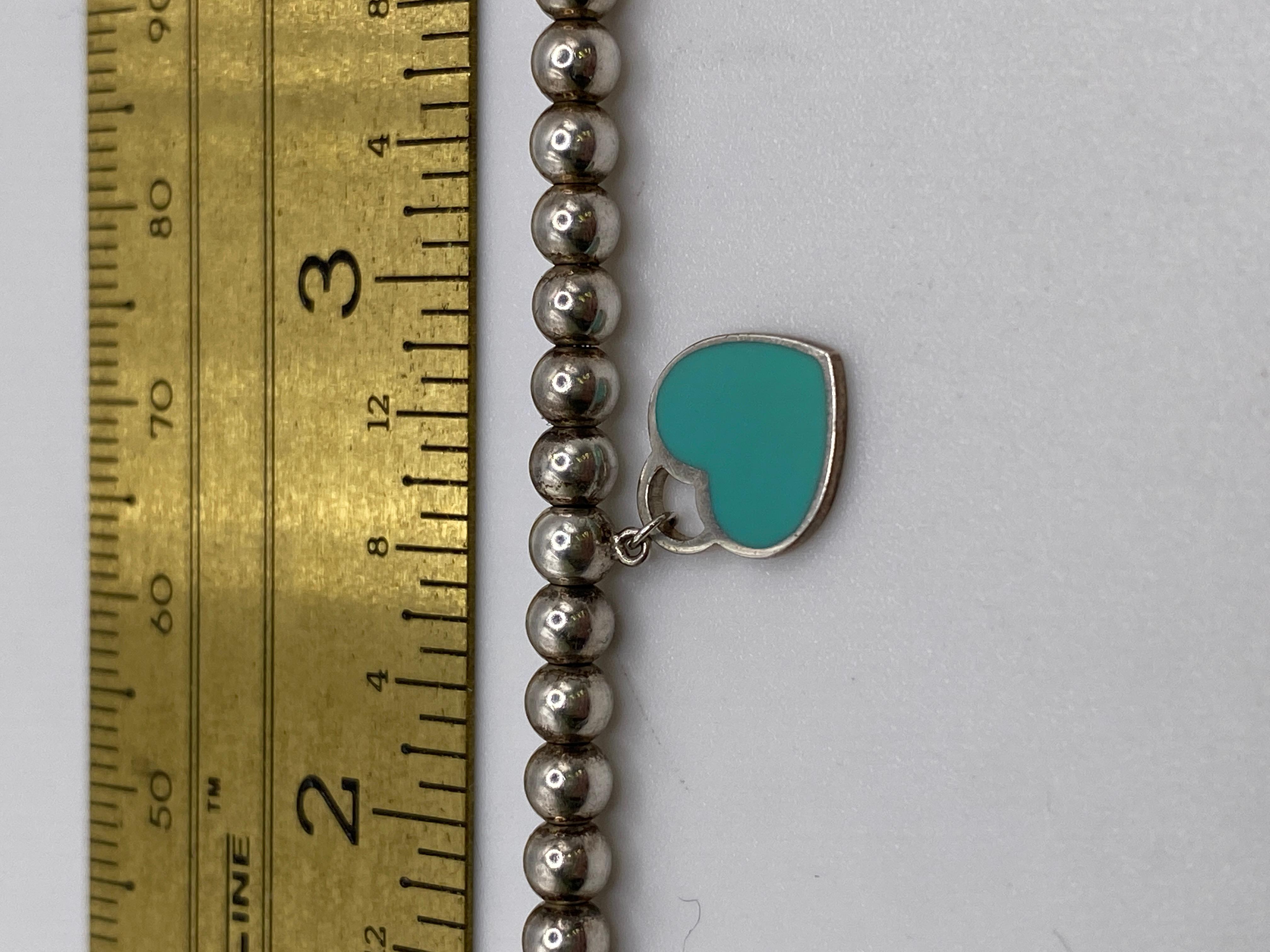 tiffany silver baby bracelet