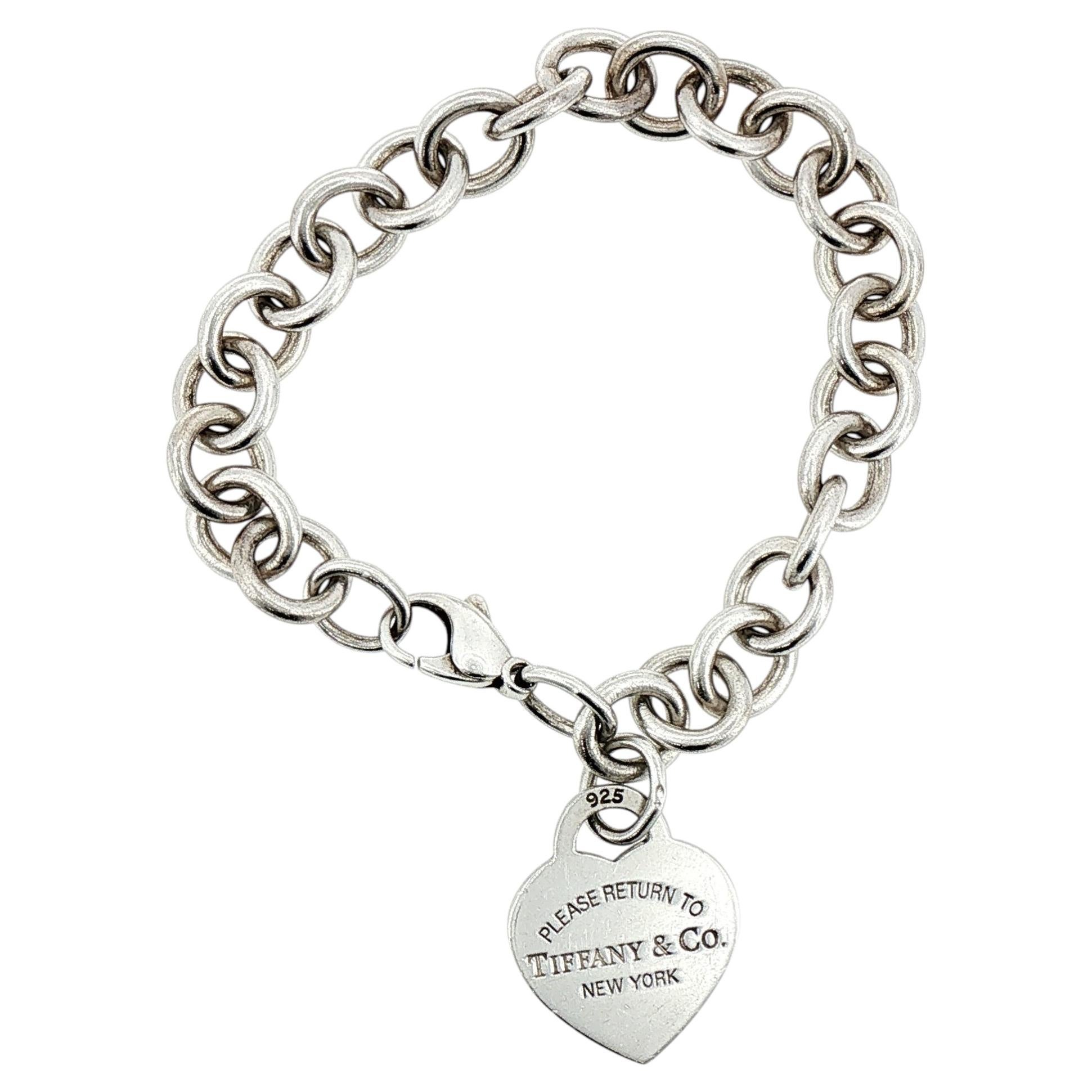 How much does a Tiffany heart bracelet weigh?