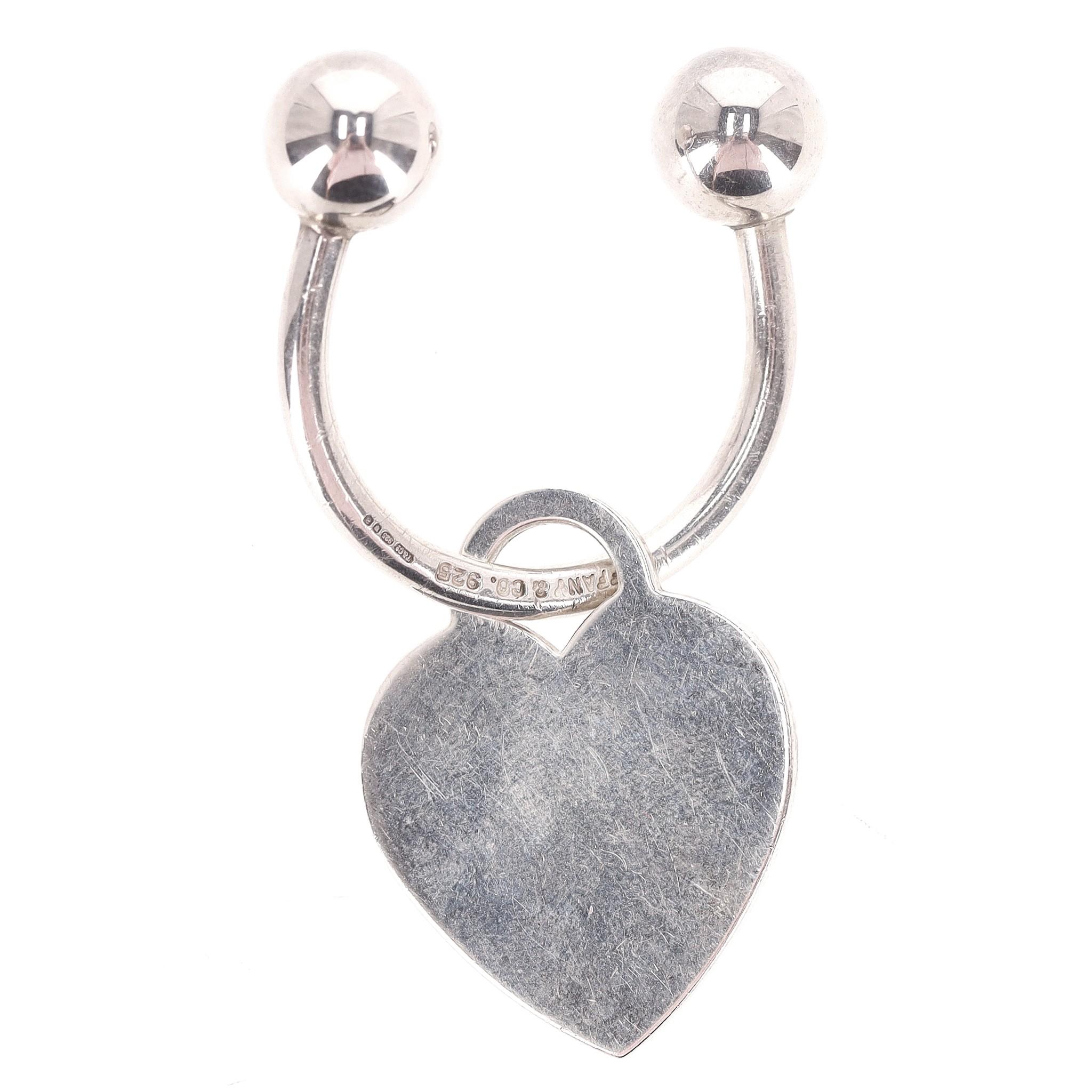 Anello portachiavi in argento Tiffany & Co. In condizioni buone in vendita a London, GB
