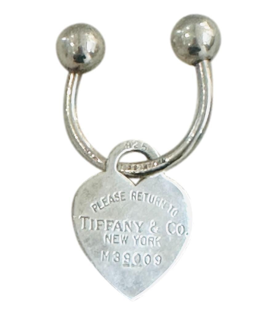 Tiffany & Co 'Return To Tiffany' Porte-clés en argent sterling Unisexe en vente