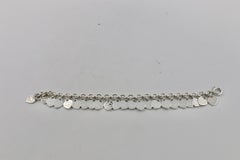 Tiffany & Co. Return to Tiffany Sterling Silver Multi Heart Charm Tag Bracelet