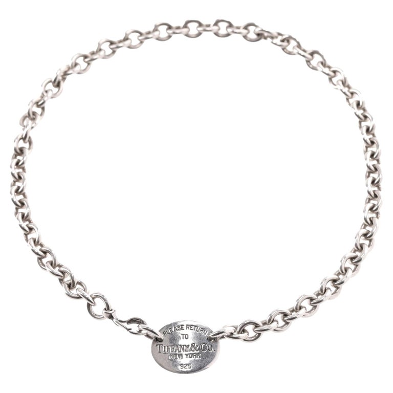 Tiffany & Co. Return To Tiffany Sterling Silver Necklace