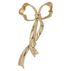Tiffany & Co. Ribbon Bow Brooch in 18 Karat Yellow Gold
