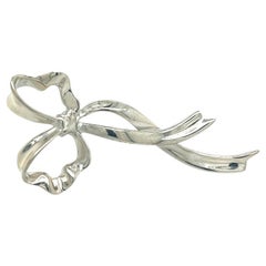 Tiffany & Co. Band Brosche Pin Sterling Silber Nachlass