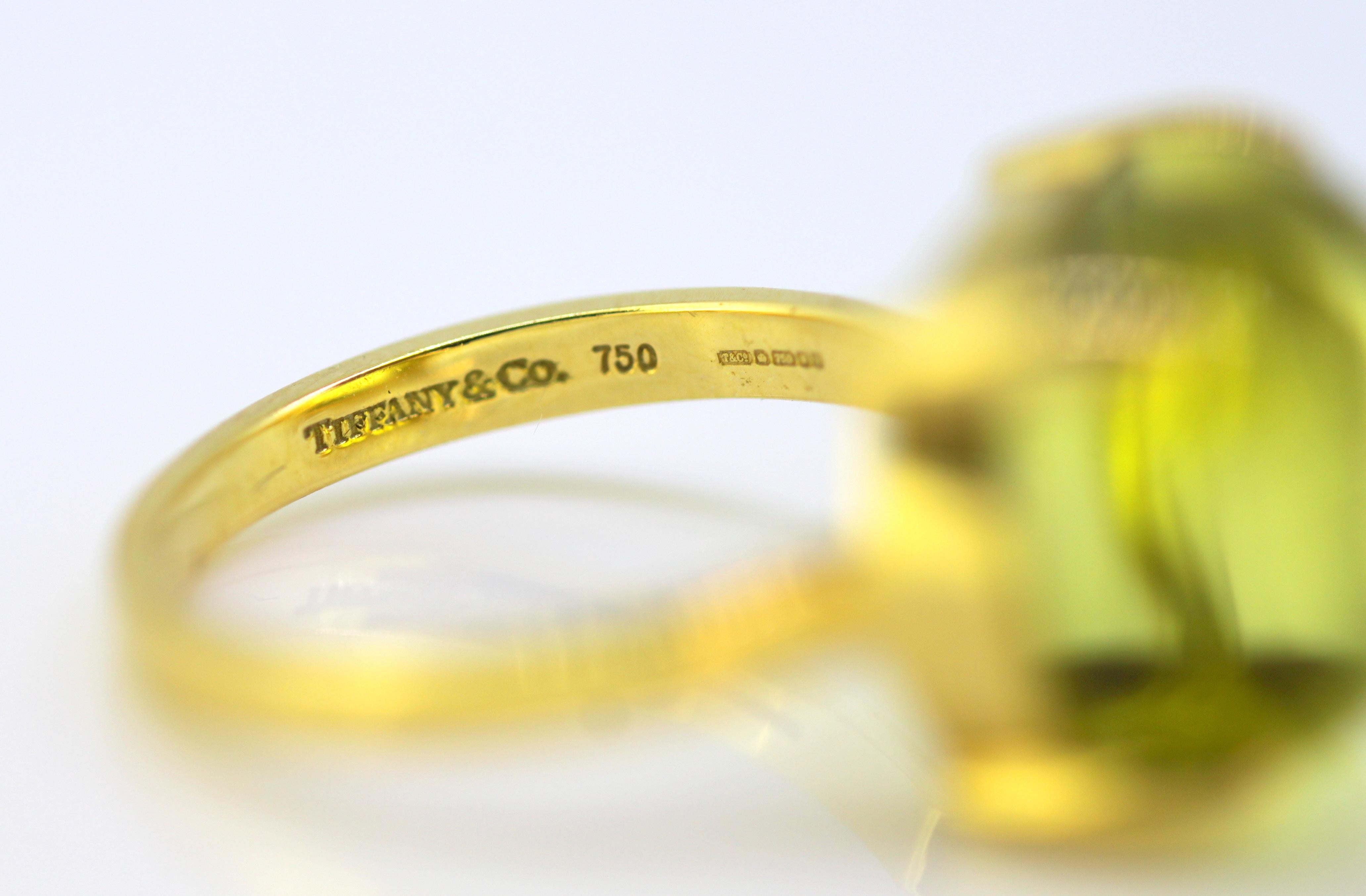 Tiffany & Co., Ring, Gold, Citrine 6
