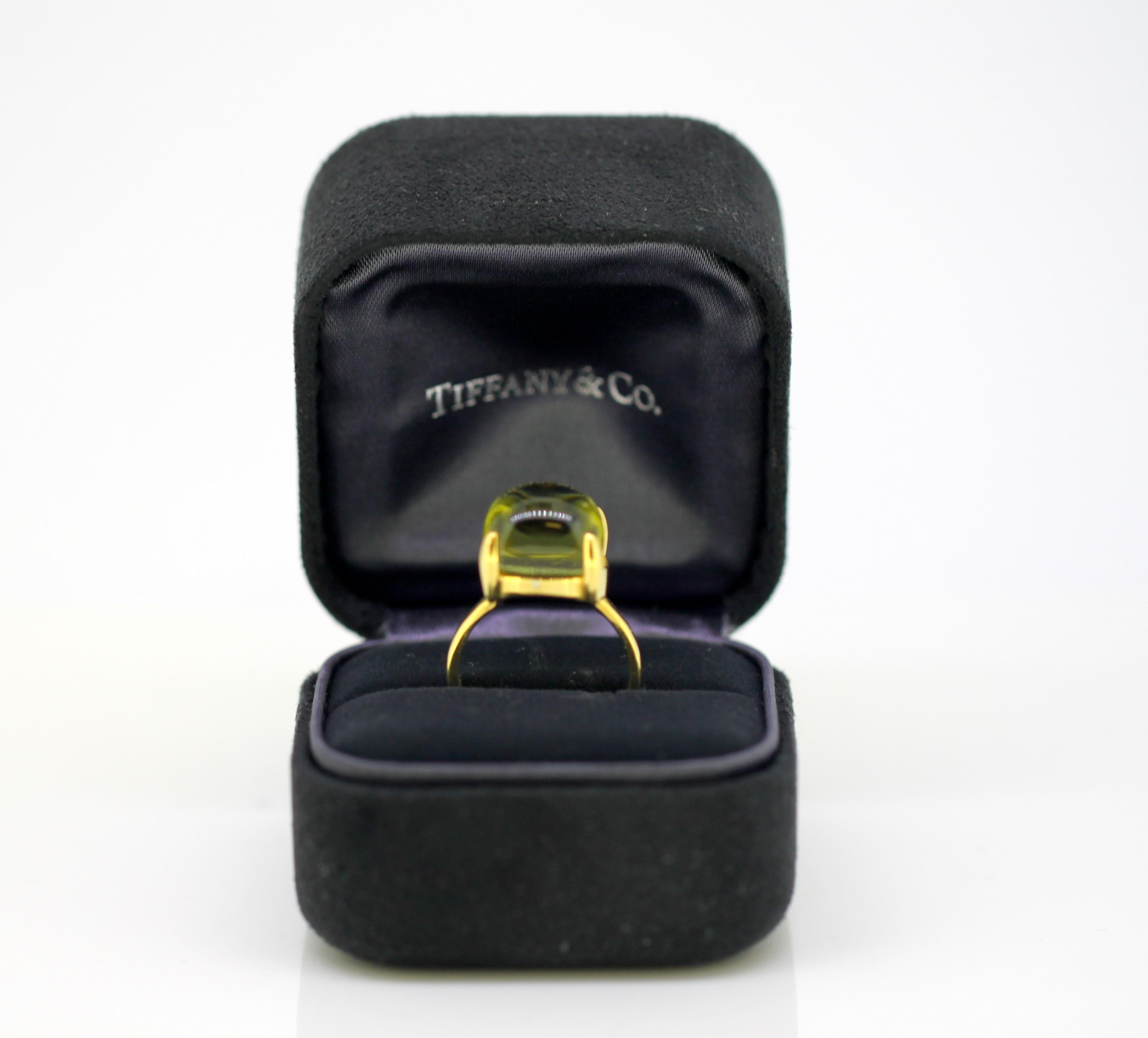 Tiffany & Co., Ring, Gold, Citrine 8
