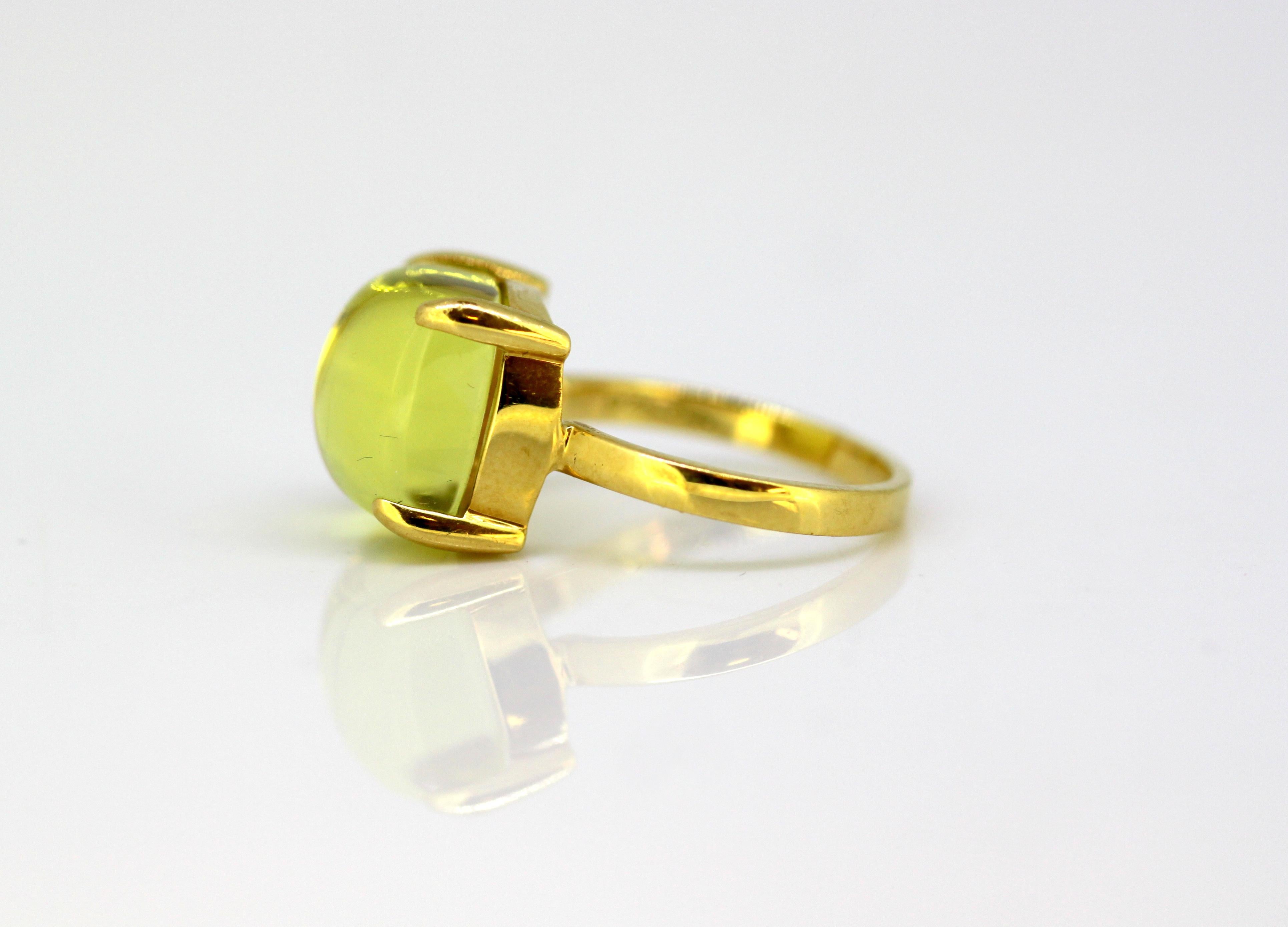 Tiffany & Co., Ring, Gold, Citrine In Excellent Condition In Braintree, GB