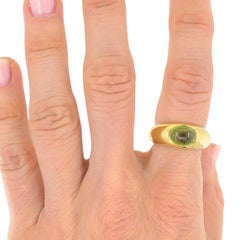 Tiffany & Co. Ring Peridot 18k Gold Band Ring