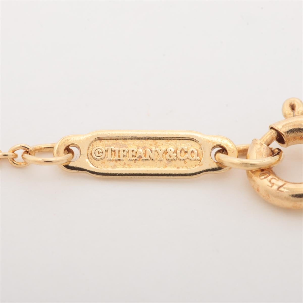 Tiffany & Co. Rolo Link Chain Necklace Gold 1