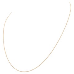 Tiffany & Co. Rolo Link Chain Necklace Gold