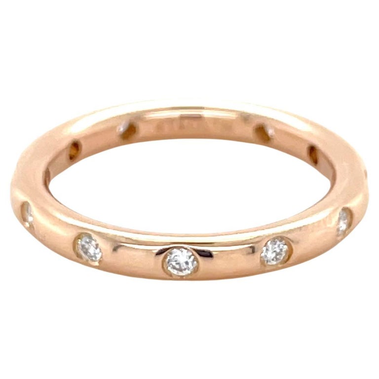 Wedding Band Tiffany Rose Gold Diamond Ring Tiffany And Rose Gold