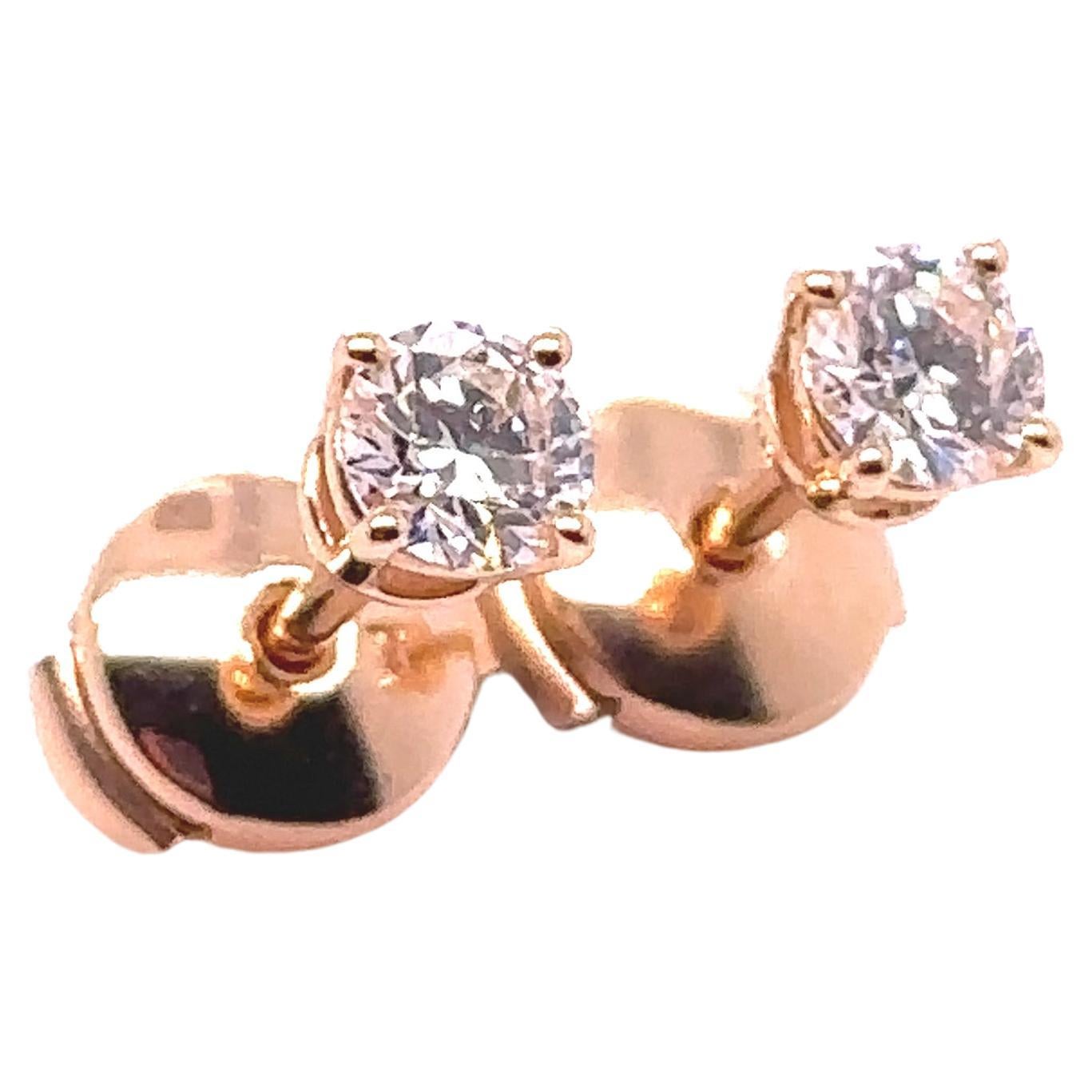 Tiffany and Co. Dogwood Yellow Gold and Diamond Earrings at 1stDibs tiffany dogwood earrings