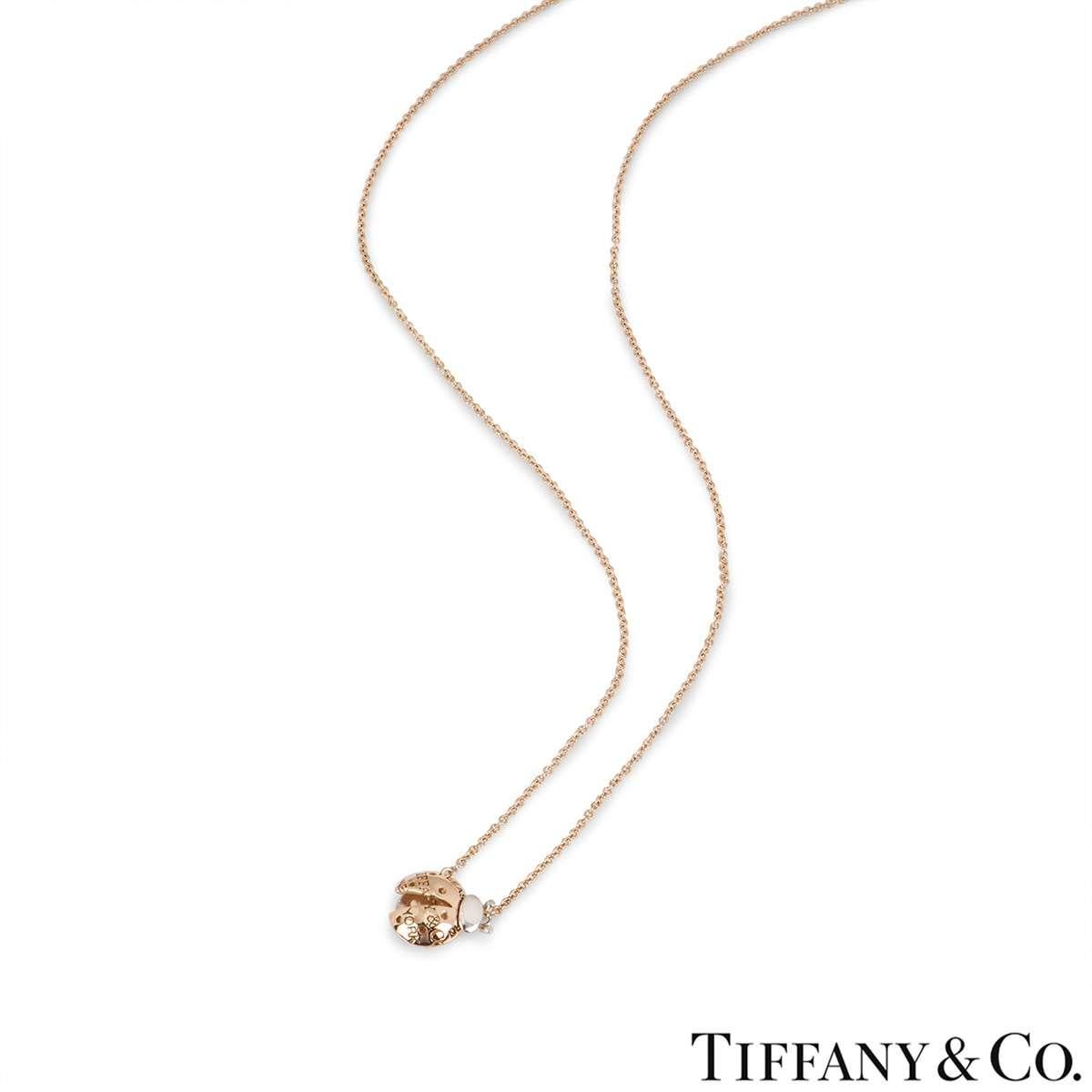 tiffany ladybug necklace