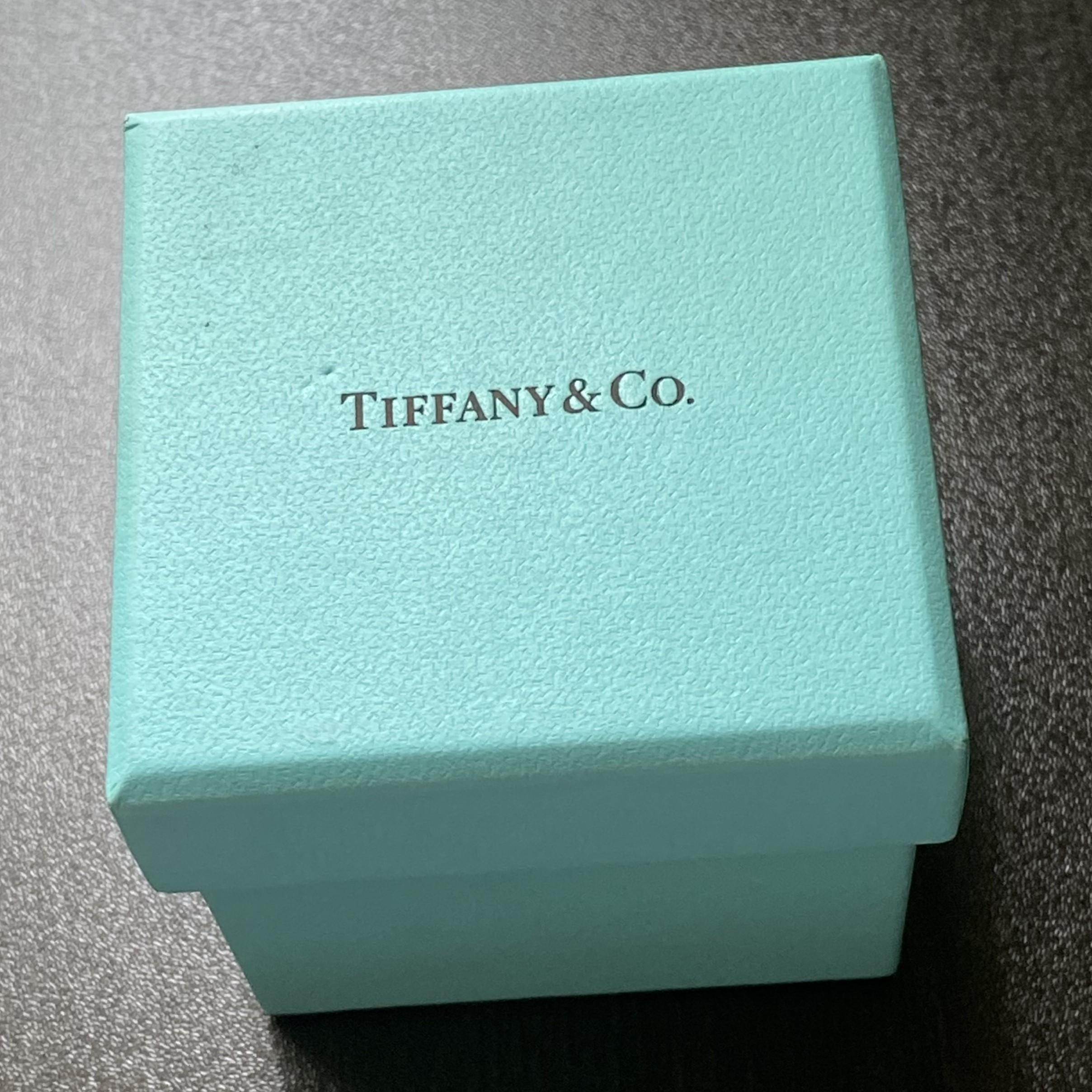 Contemporain Bague Elsa Peretti 5 vagues vintage Tiffany Co en or rose 18 carats et argent taille 6,5