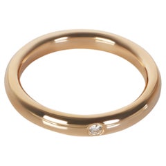 Tiffany & Co. Rose Gold Diamond Elsa Peretti Band