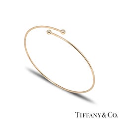 Tiffany & Co. Rose Gold Diamond Elsa Peretti Bangle