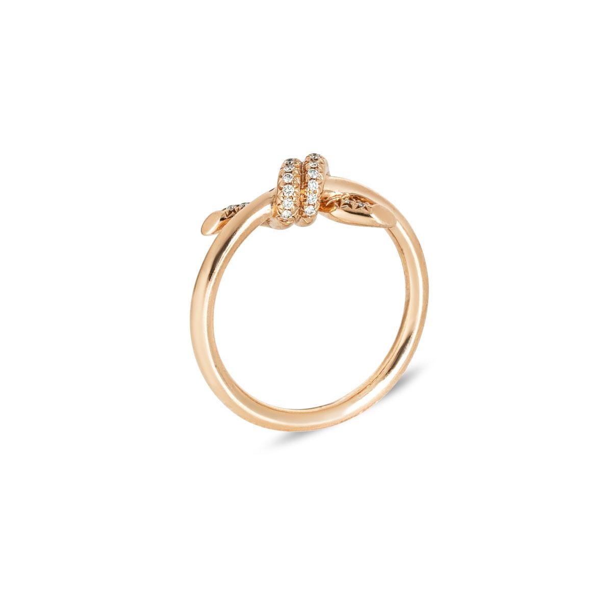 tiffany knot ring dupe