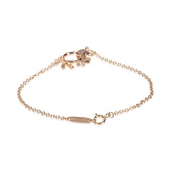 Tiffany & Co. Rose Gold Diamond Save The Wild Elephant Bracelet
