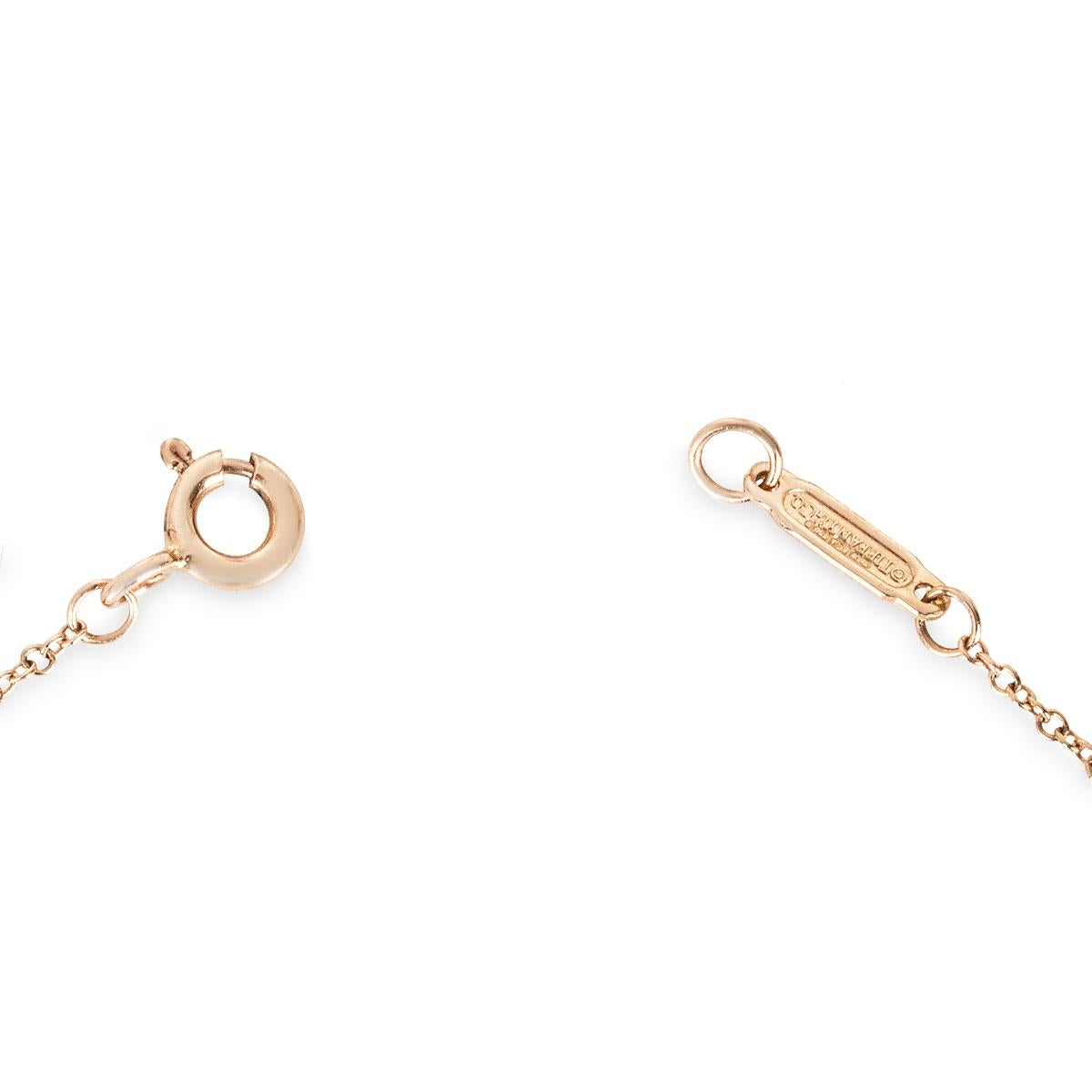 Tiffany & Co. Colgante de oro rosa y diamantes Salvar al león salvaje 1