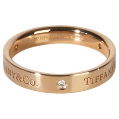 Tiffany & Co. Rose Gold Diamond T&Co. Band