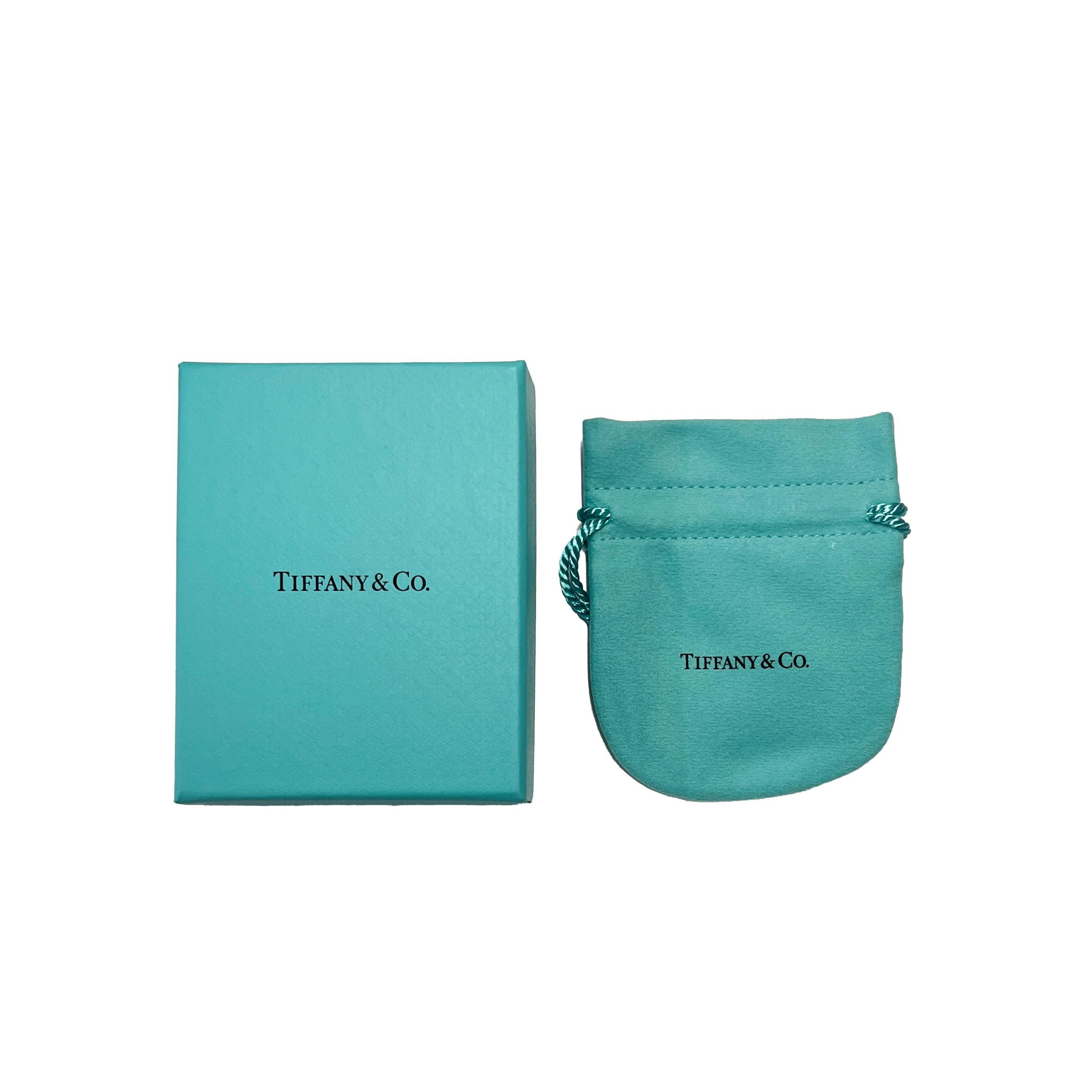 Donna Tiffany & Co. Bracciale Tiffany T Smile con diamanti in oro rosa in vendita