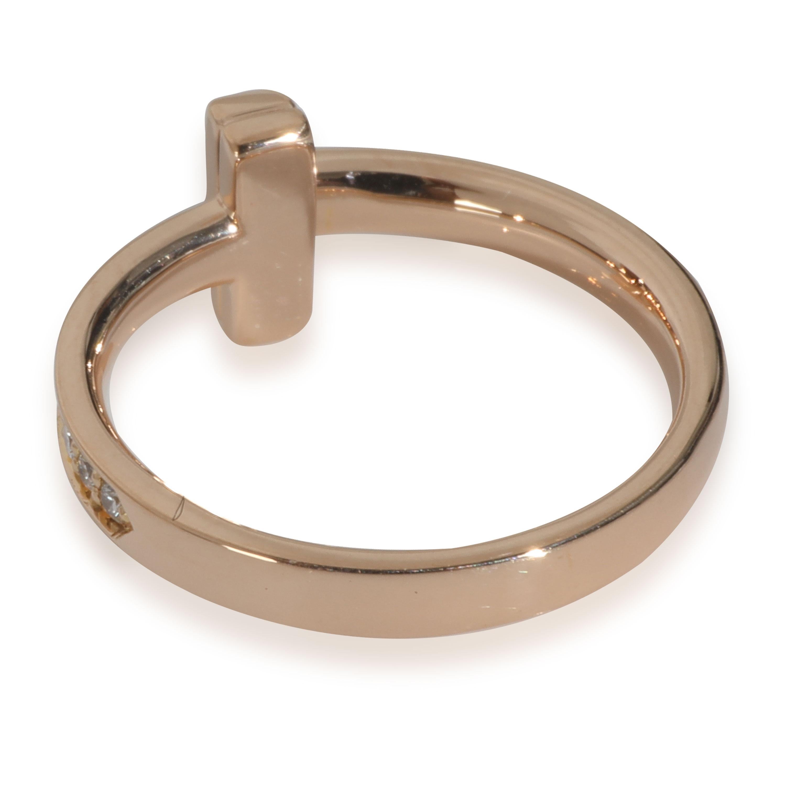 Tiffany & Co. Rose Gold Diamond Tiffany T T1 Ring

PRIMARY DETAILS
SKU: 145782
Listing Title: Tiffany & Co. Yellow Gold Diamond Tiffany T T1 Ring
Condition Description: Tiffany reinvents a classic with the Return To Tiffany collection. Originally
