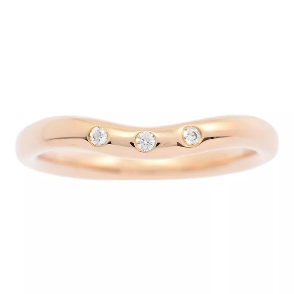 tiffany curved wedding band