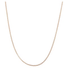Tiffany & Co. Rose Gold  Elsa Peretti Cable Chain Necklace